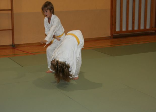 Trening na novih blazinah